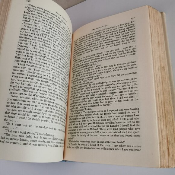 1960s Five Spy Novels Hardcover Book Vintage Blue Mystery Anthology Thrillers - Picture 9 of 9